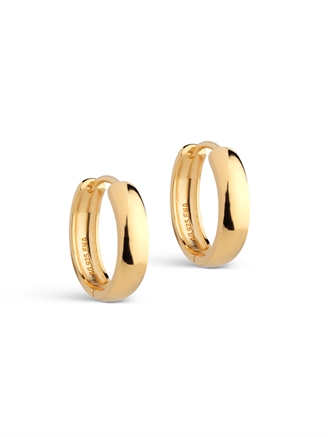 Enamel Copenhagen Classic Wide Hoops 20 mm Guld